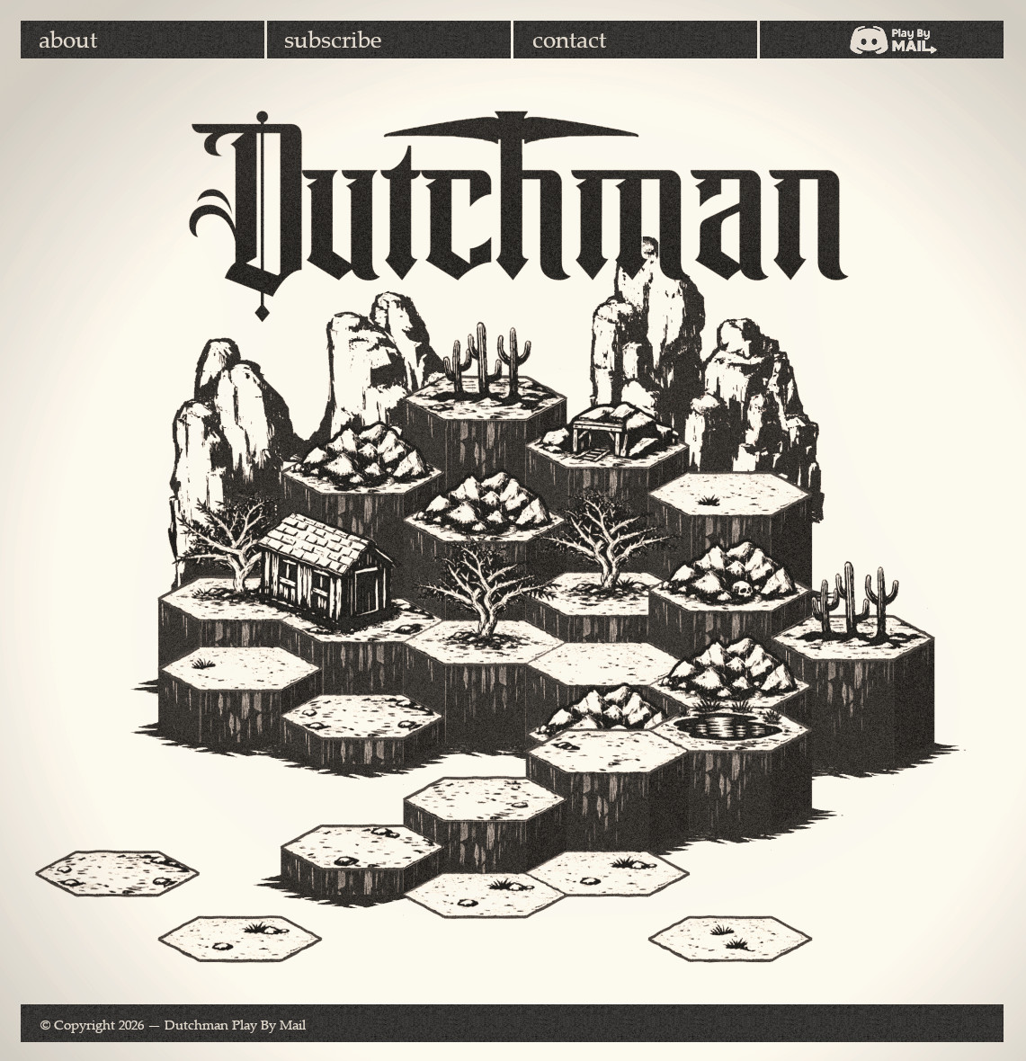 Dutchman logo and game screenshot